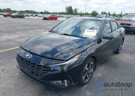 2023 Hyundai Elantra Limited from USA, damaged, VIN KMHLP4AG4PU533012